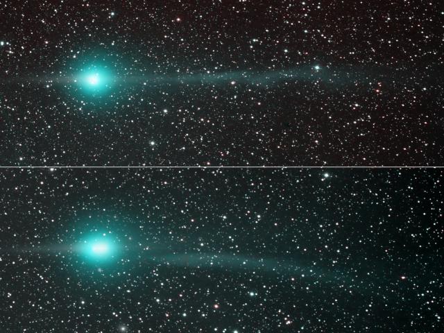 Comet Lulin Tails