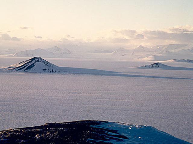 Antarctic Ice Shelf Vista