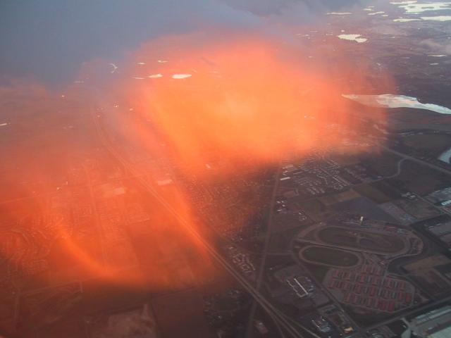 Unusual Red Glow Over Minnesota