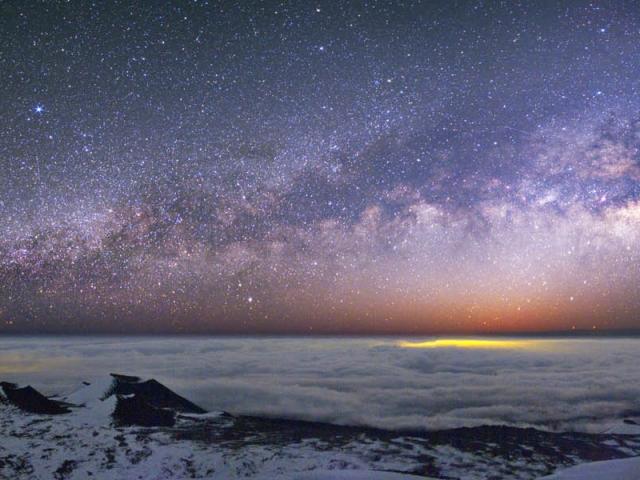 Mauna Kea Milky Way Panorama
