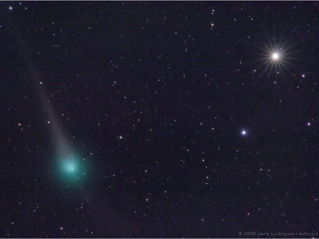 Lulin and Saturn near Opposition