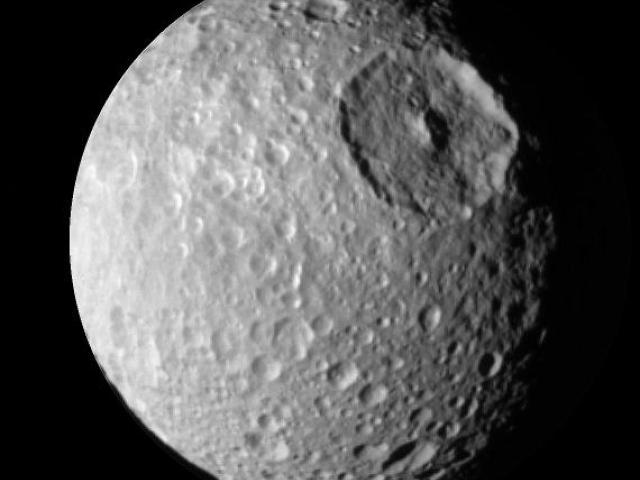 Mimas: Small Moon with a Big Crater