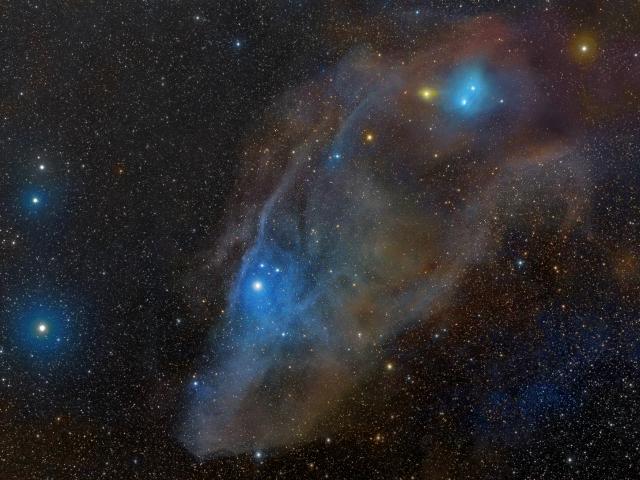 IC 4592: A Blue Horsehead