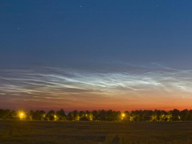 Noctilucent Clouds Over Germany