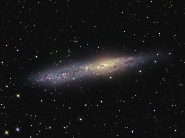 Irregular Galaxy NGC 55