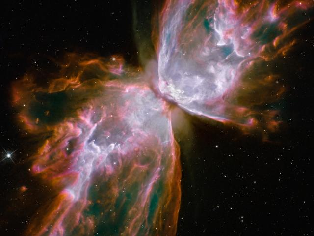 The Butterfly Nebula from Upgraded Hubble