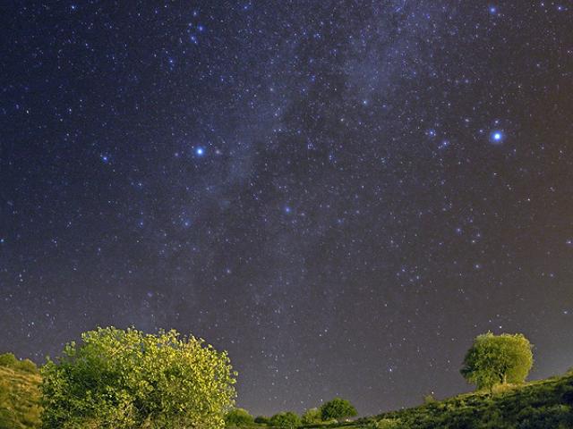 Summer Night in Astronomy Town