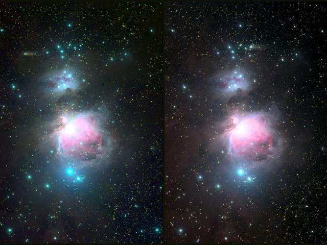 Comet and Orion