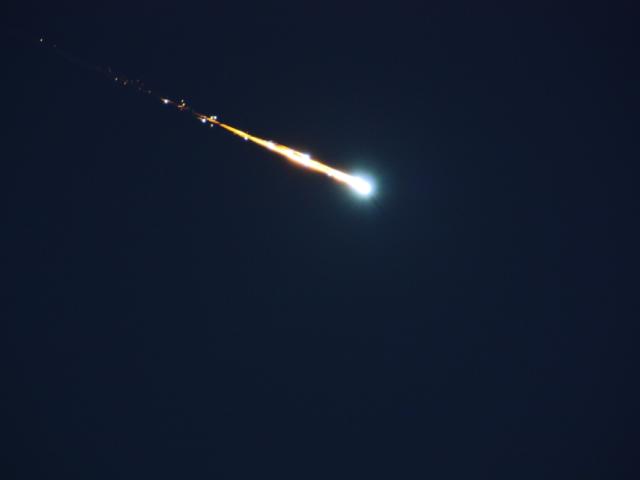 Fireball Meteor Over Groningen