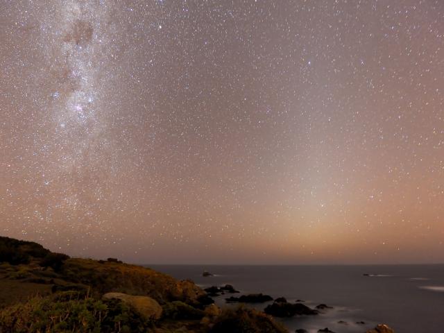 Zodiacal Light Over Laguna Verde