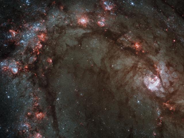 M83’s Center from Refurbished Hubble