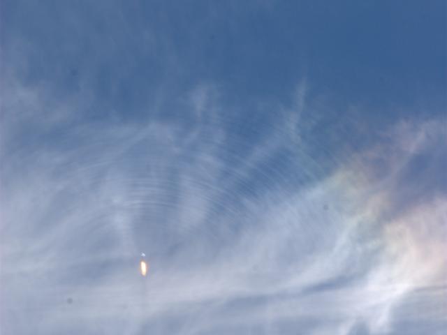 Exceptional Rocket Waves Destroy Sun Dog