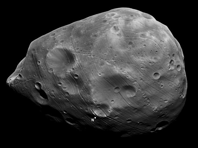 Phobos from Mars Express