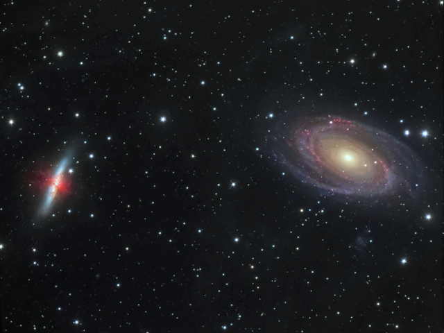 Galaxy Wars: M81 versus M82