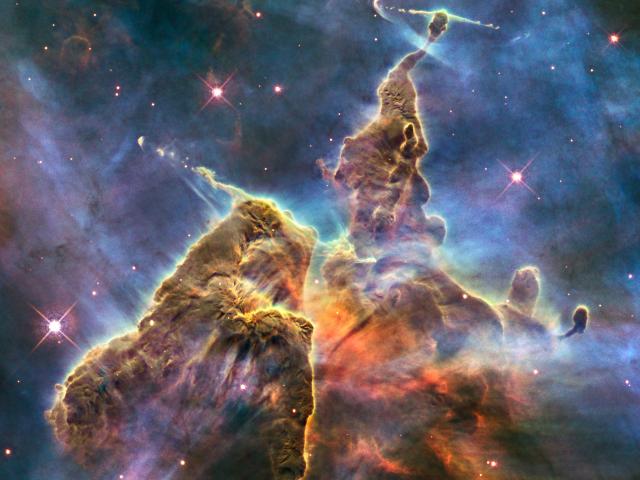 Dust Pillar of the Carina Nebula