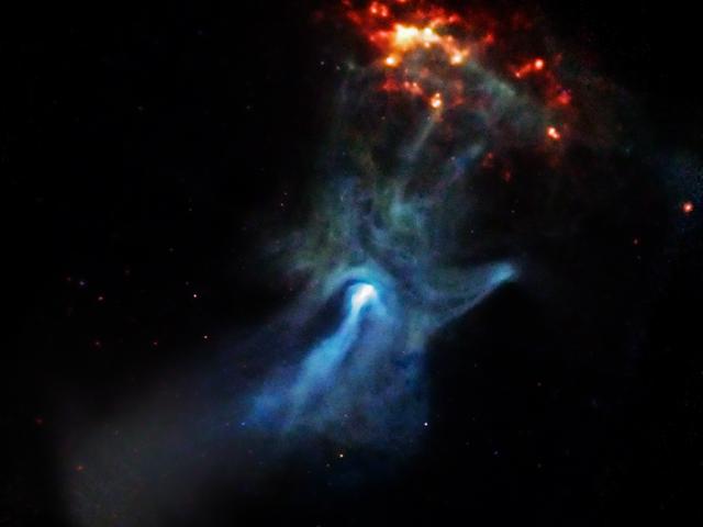 A Pulsar s Hand