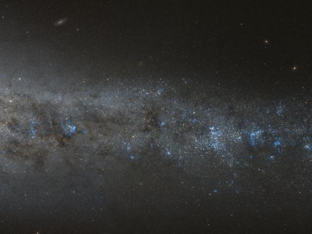 Panorama of the Whale Galaxy