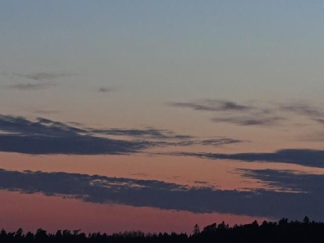 Calm, Crescent Moon, and Venus