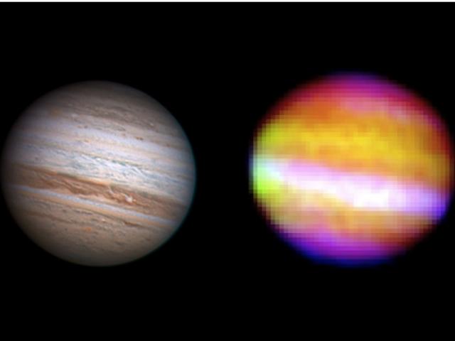 Jupiter from the Stratosphere