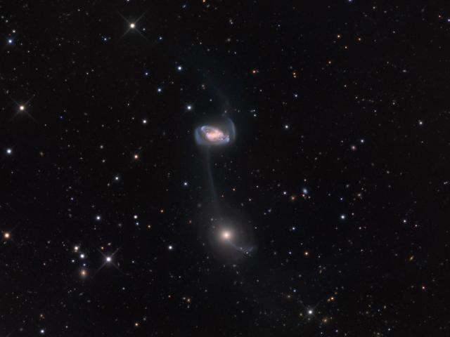 Galaxies on a String