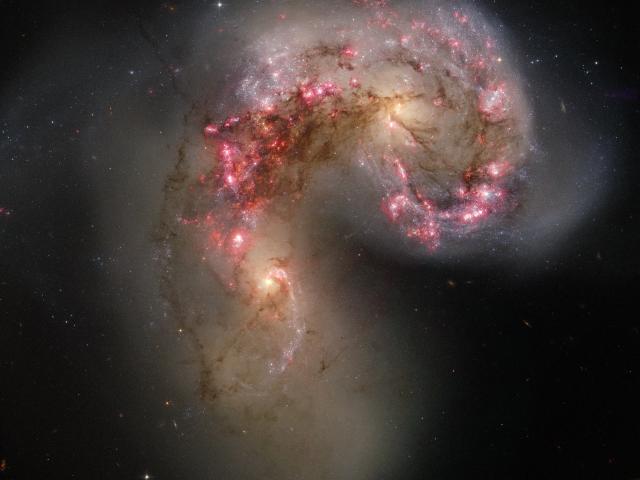 The Antennae Galaxies in Collision