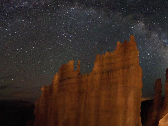 The Milky Way Over Bryce Canyon