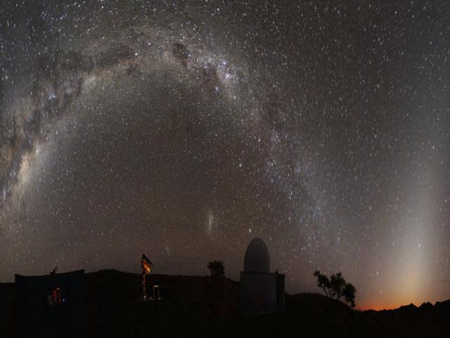 Zodiacal Light Over Namibia