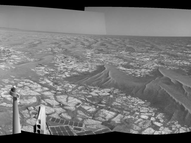 Rolling Across the Rocky Plains of Mars