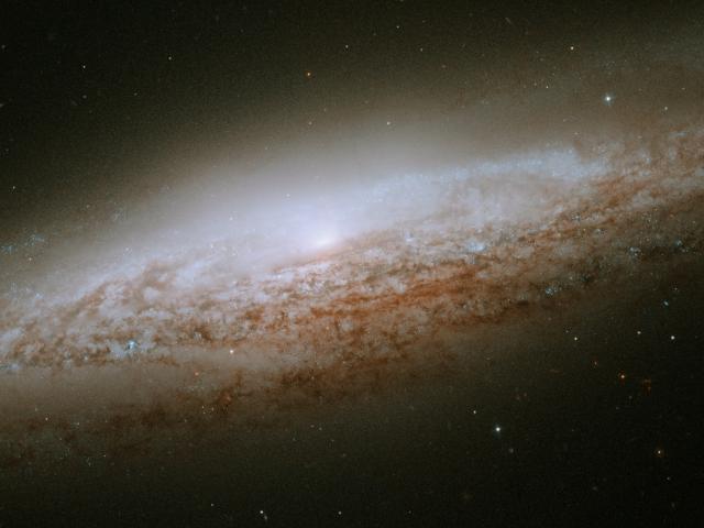 NGC 2683: Spiral Edge On