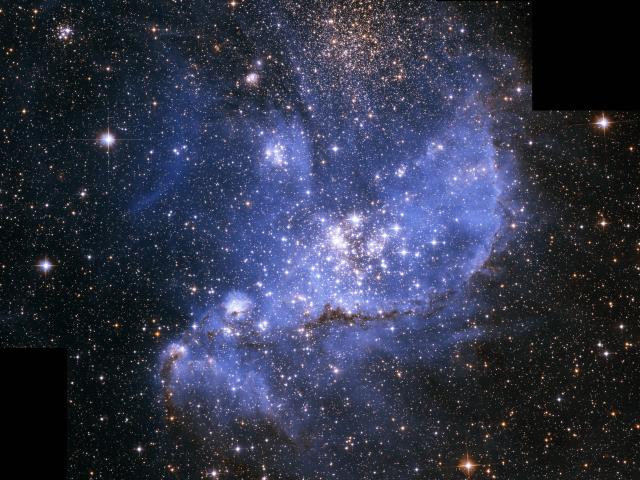 NGC 346 in the Small Magellanic Cloud