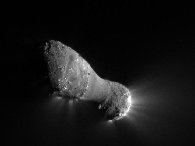 700 Kilometers Below Comet Hartley 2