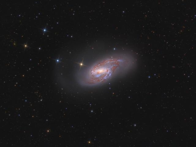 Spiral Galaxy M66