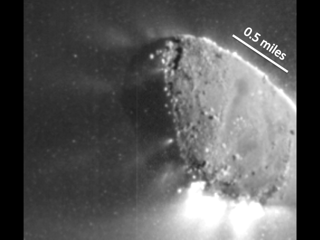 Gas and Snow Jets from Comet Hartley 2