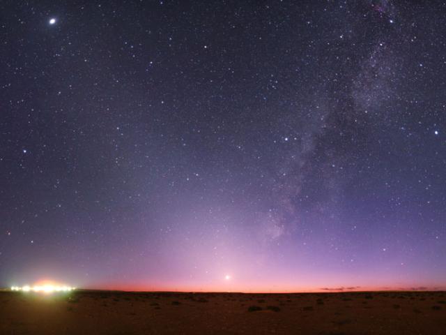 Skylights Over Libya