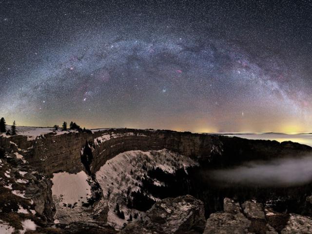 Milky Way Over Switzerland