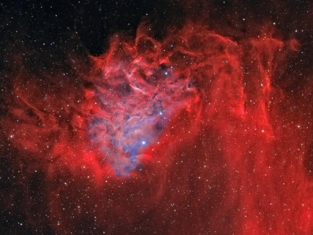 AE Aurigae and the Flaming Star Nebula