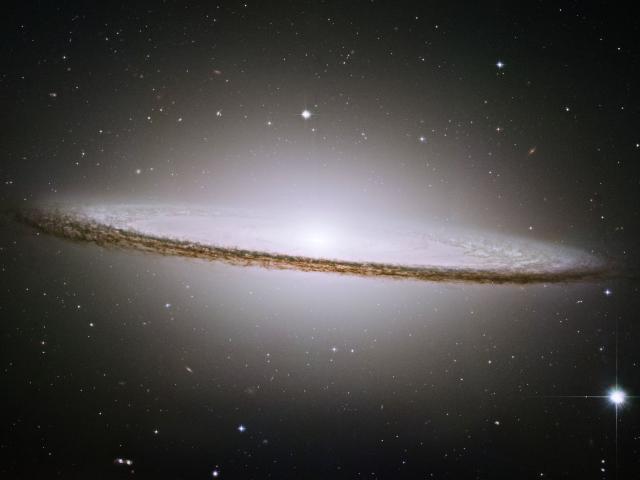 The Sombrero Galaxy from Hubble