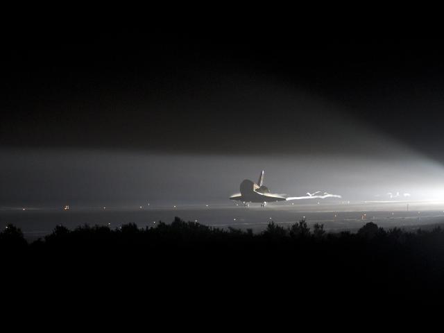 A Last Landing for Space Shuttle Endeavour