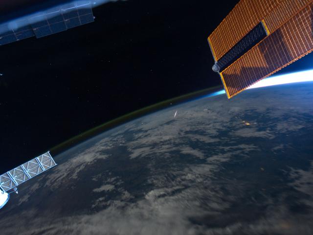 Perseid Below