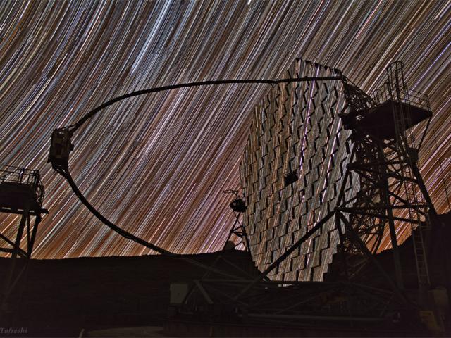 MAGIC Star Trails