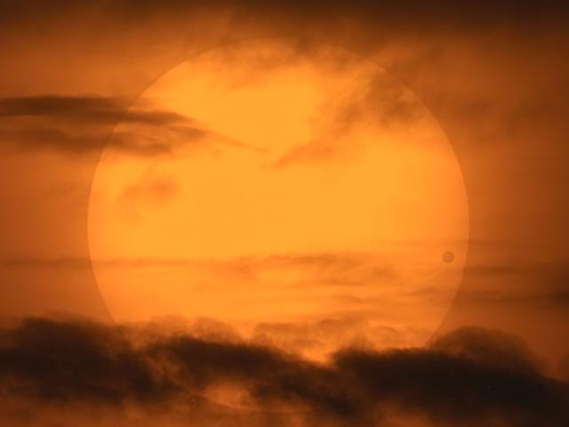 A Picturesque Venus Transit