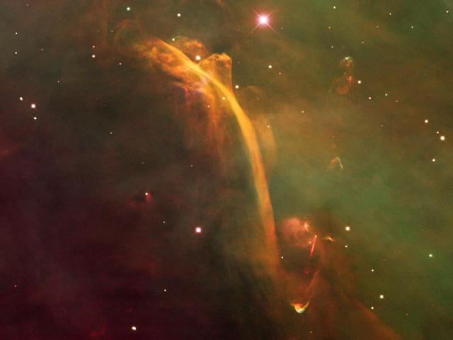 HH 222: The Waterfall Nebula
