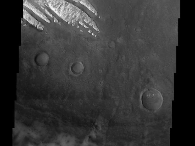 White Rock Fingers on Mars