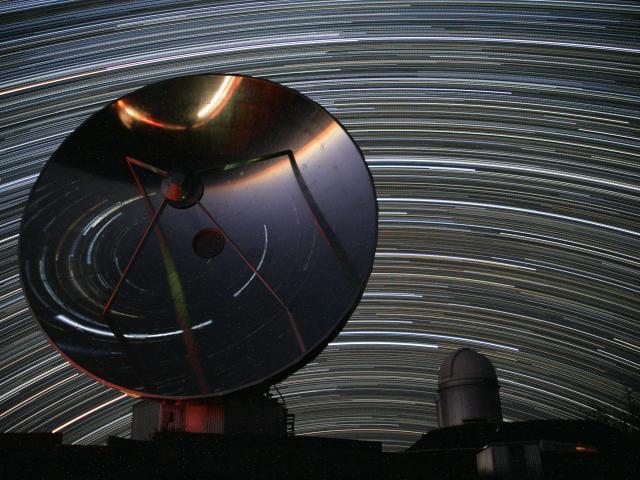 La Silla Star Trails North and South