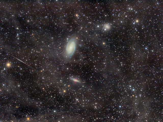 The M81 Galaxy Group Through the Integrated Flux Nebula