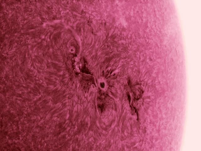 Angry Sun Erupting