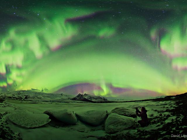 Aurora Over Iceland