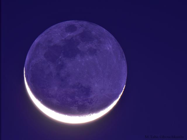 The New Moon in the Old Moon’s Arms