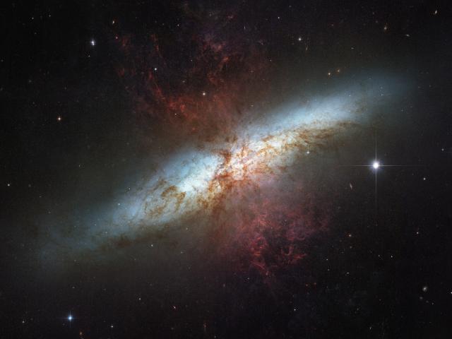 M82: Galaxy with a Supergalactic Wind