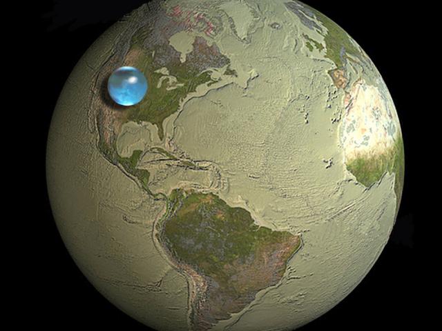 All the Water on Planet Earth